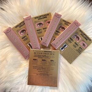 5/$30 Too Faced Better Than Sex Voluptuous Volume Mascara 4.8g